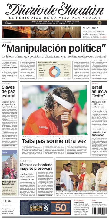 Diario de Yucatán - 15 4月 2024