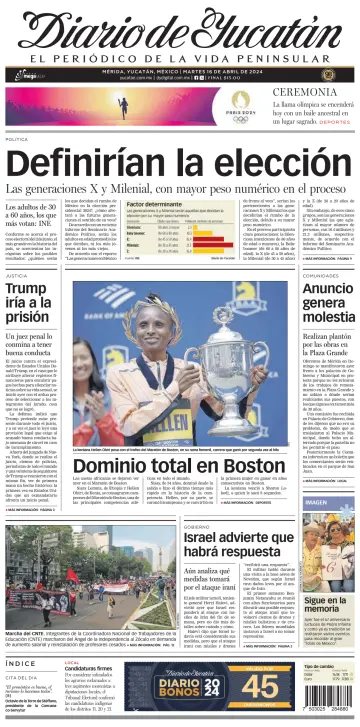 Diario de Yucatán - 16 四月 2024