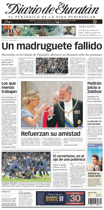 Diario de Yucatán - 18 апр. 2024