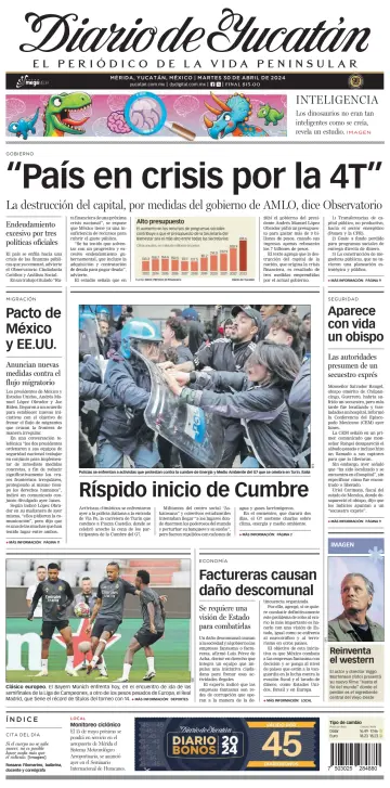 Diario de Yucatán - 30 Apr 2024