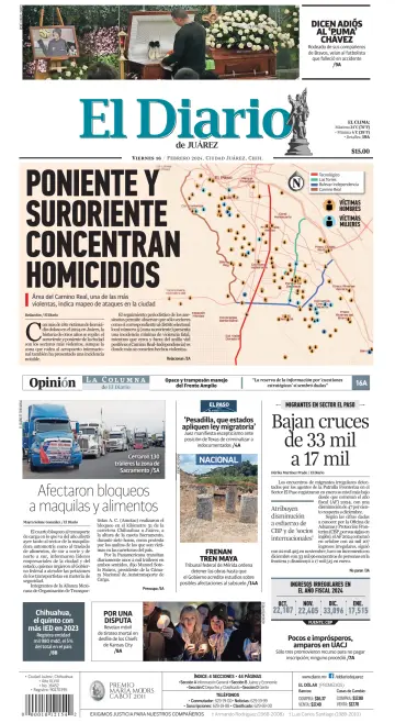 El Diario de Juárez - 16 Feb 2024