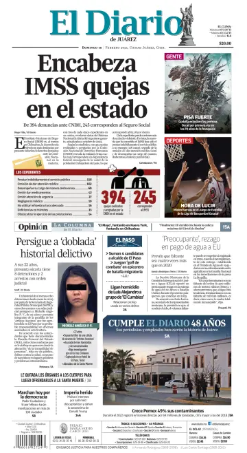 El Diario de Juárez - 18 Feb 2024