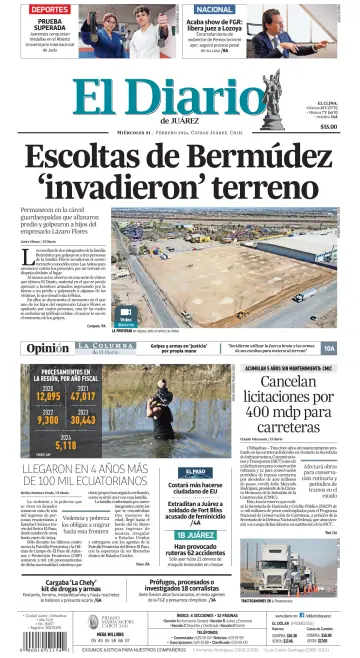 El Diario de Juárez - 21 Feb 2024