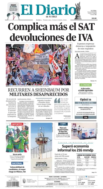 El Diario de Juárez - 4 Mar 2024