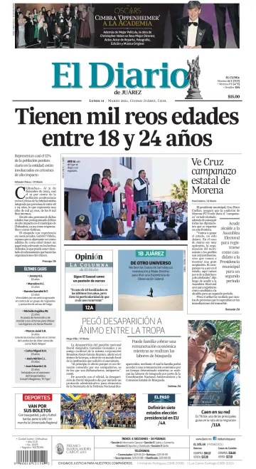 El Diario de Juárez - 11 Mar 2024