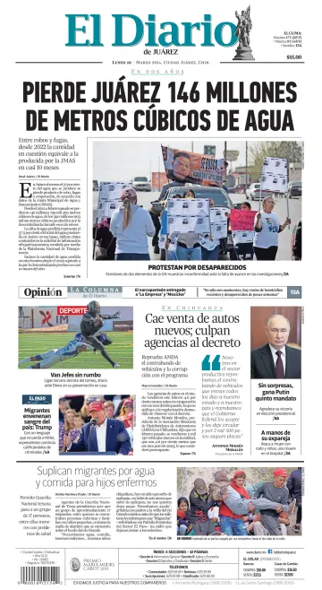 El Diario de Juárez - 18 Mar 2024