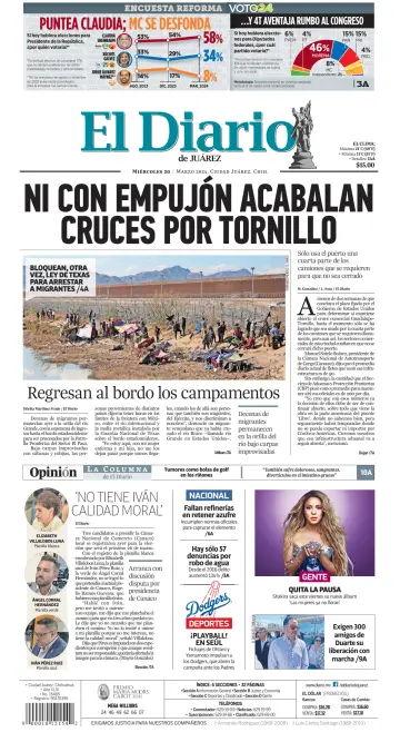 El Diario de Juárez - 20 Mar 2024