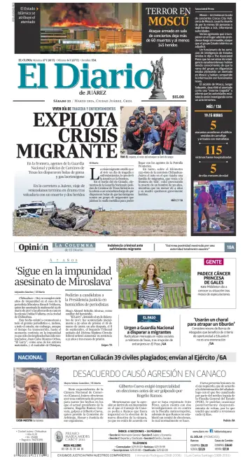 El Diario de Juárez - 23 Mar 2024