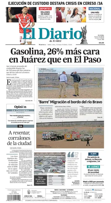 El Diario de Juárez - 2 Apr 2024