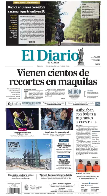 El Diario de Juárez - 5 Apr 2024