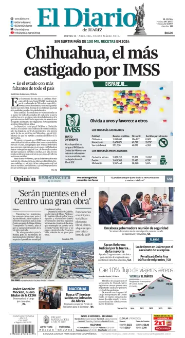 El Diario de Juárez - 11 Ebri 2024