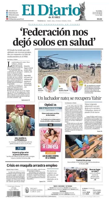 El Diario de Juárez - 12 Nis 2024