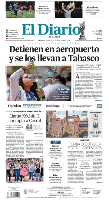 El Diario de Juárez - 15 Ebri 2024
