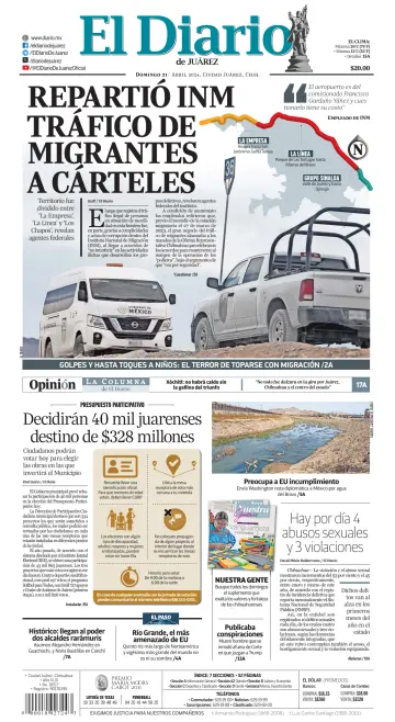 El Diario de Juárez - 21 abr. 2024