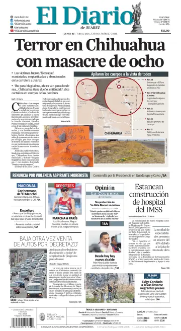El Diario de Juárez - 22 Apr 2024