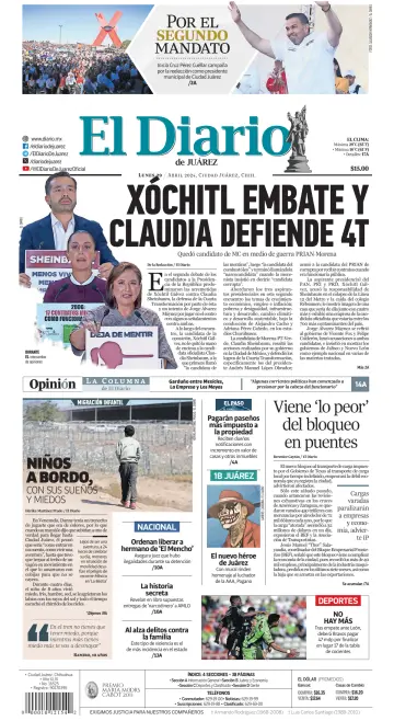 El Diario de Juárez - 29 Apr 2024