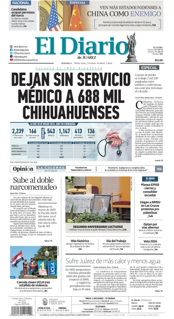 El Diario de Juárez - 2 May 2024