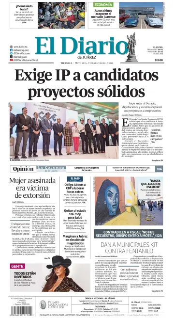 El Diario de Juárez - 3 May 2024