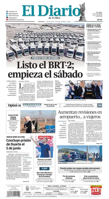 El Diario de Juárez - 7 May 2024