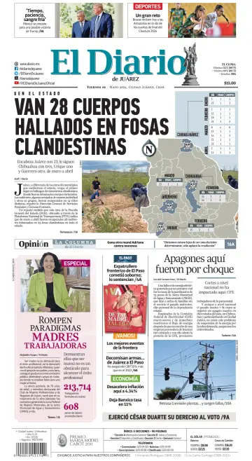 El Diario de Juárez - 10 May 2024