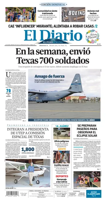 El Diario de El Paso - 31 Mar 2024