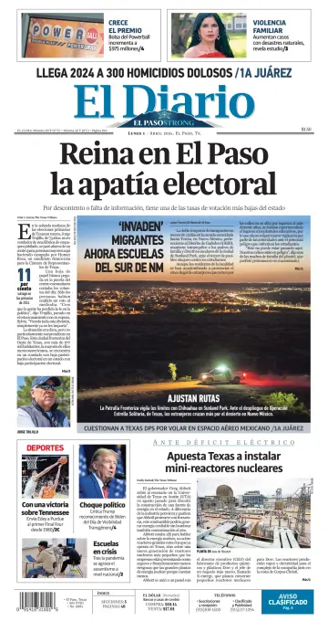 El Diario de El Paso - 1 Apr 2024