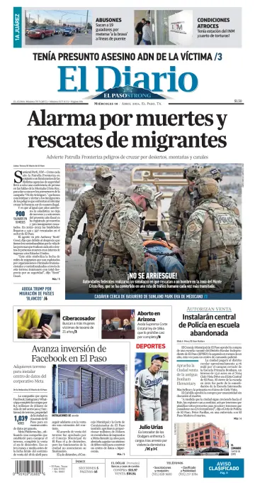 El Diario de El Paso - 10 4월 2024