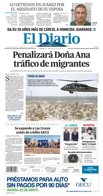El Diario de El Paso - 11 Apr. 2024