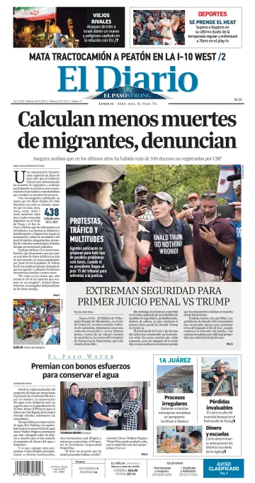 El Diario de El Paso - 15 四月 2024
