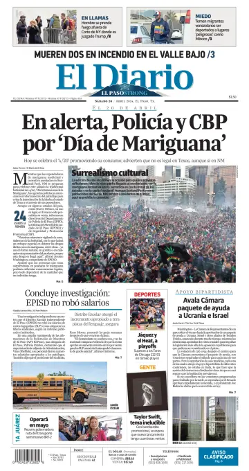 El Diario de El Paso - 20 四月 2024