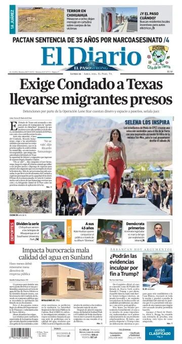 El Diario de El Paso - 22 4월 2024