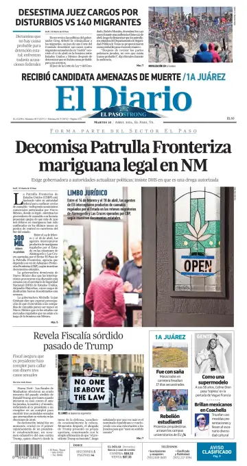 El Diario de El Paso - 23 四月 2024