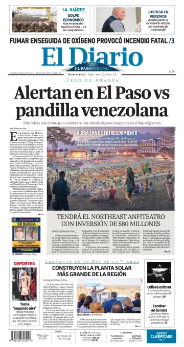 El Diario de El Paso - 24 Apr. 2024