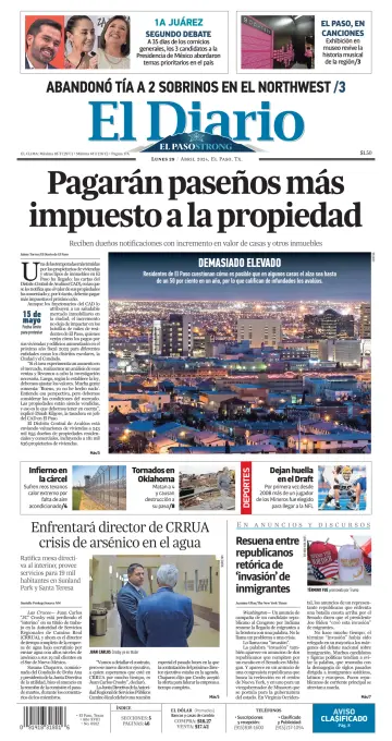 El Diario de El Paso - 29 4月 2024