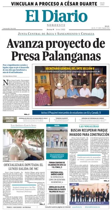 El Diario de Nuevo Casas Grandes - 09 6월 2022