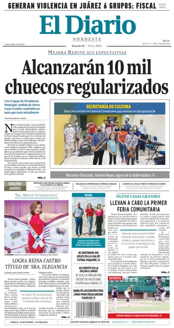 El Diario de Nuevo Casas Grandes - 11 jun. 2022