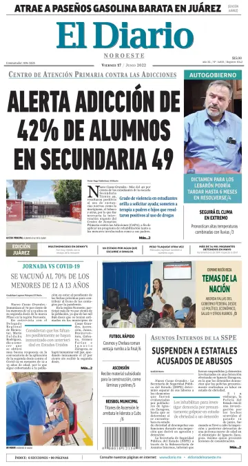 El Diario de Nuevo Casas Grandes - 17 六月 2022