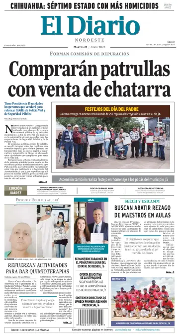 El Diario de Nuevo Casas Grandes - 21 Juni 2022
