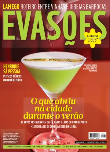 Evasões - 14 sept. 2018