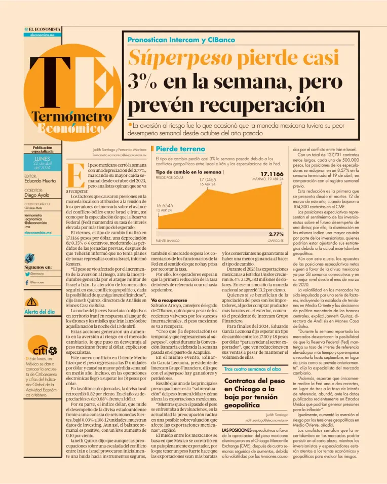 El Economista (México) - Termómetro Económico
