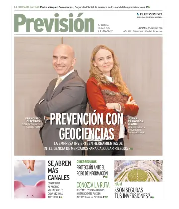 Previsión - 26 avr. 2018