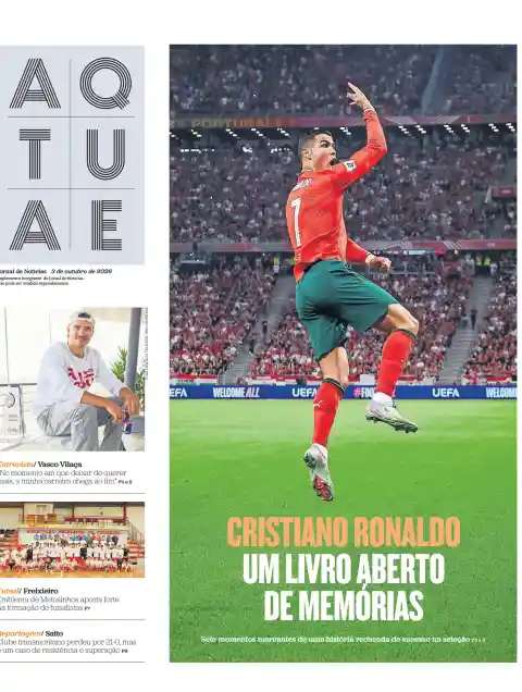 Última edição do Ataque (Jornal de Notícias), de sábado, 3 de outubro de 2026