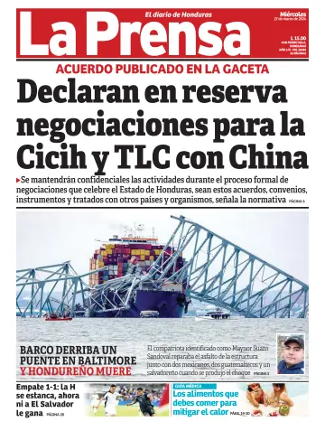 Diario La Prensa - 27 março 2024