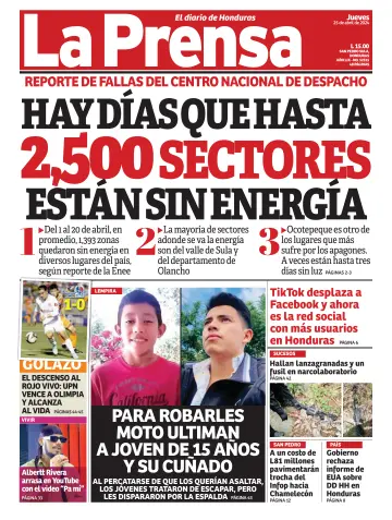 Diario La Prensa - 25 四月 2024