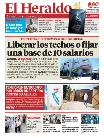 Diario El Heraldo - 05 四月 2024