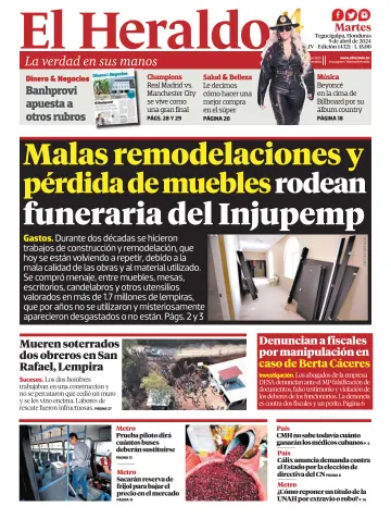 Diario El Heraldo - 09 四月 2024