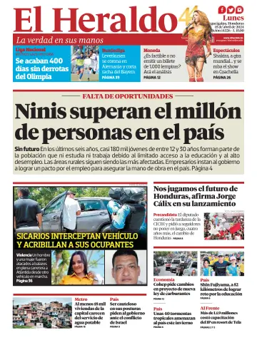 Diario El Heraldo - 15 апр. 2024