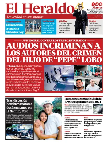 Diario El Heraldo - 16 Nis 2024