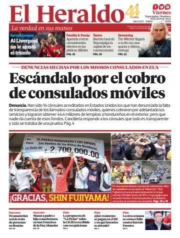 Diario El Heraldo - 19 апр. 2024