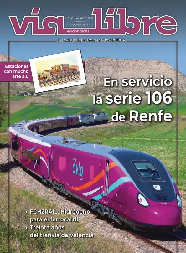 EN SERVICIO LA SERIE 106 DE RENFE